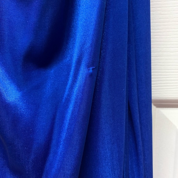 Royal Blue Formal Full-Length Dress - Picture 9 of 11